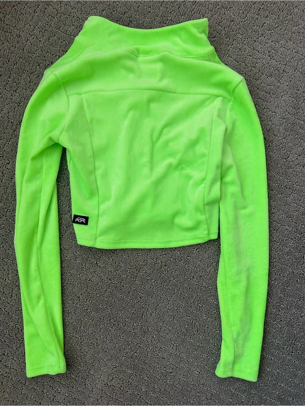Tiger Friday Luxe Cropped Track Jacket - Fiji Size Child XL
